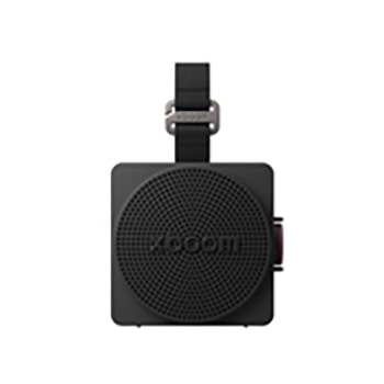 Front view of LG xboom Mini by will.i.am | Portable & Compact Speaker - Black MINI