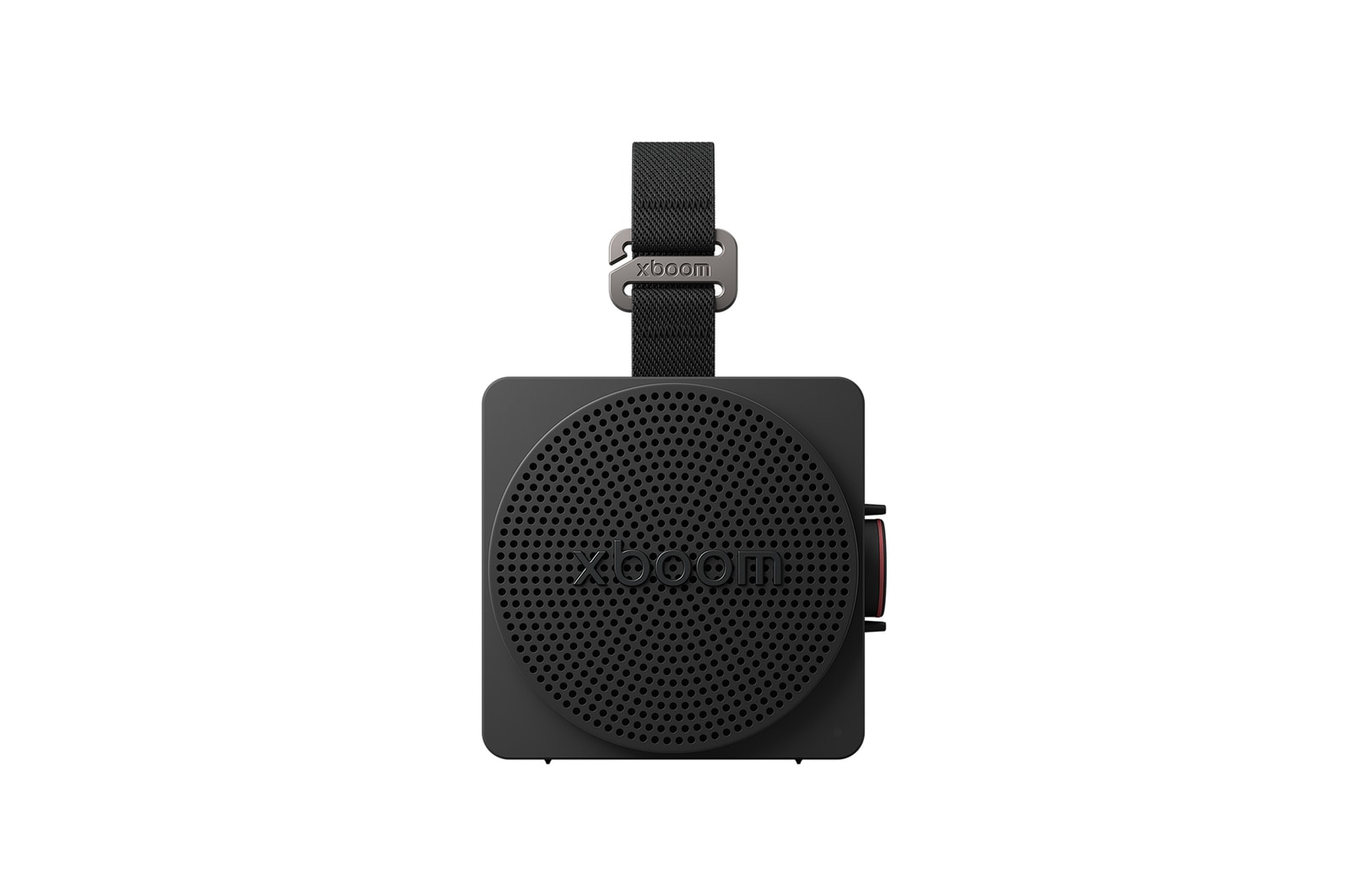 Front view of LG xboom Mini by will.i.am | Portable & Compact Speaker - Black MINI