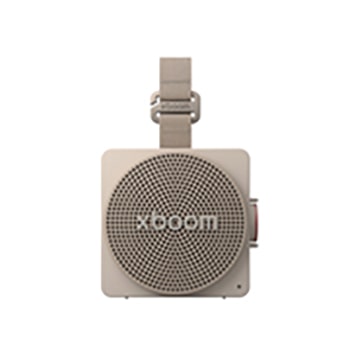 Front view of LG xboom Mini by will.i.am | Portable & Compact Speaker - Grey MINI