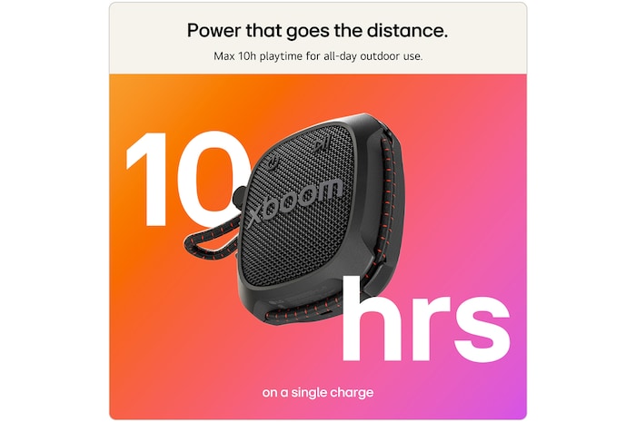 LG xboom Rock by will.i.am | Bluetooth speaker with extreme durability for outdoors