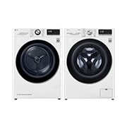 Front view of 9kg Washing Machine AI DD™, White F4V909WTSE.FDV909W