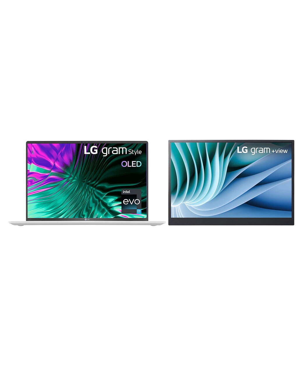 LG gram Style OLED laptop & FREE +view portable monitor - PTO-16ZAD77 ...