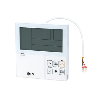 Front view of LG Commercial Air Conditioning Wired Remote Control - AKB74555308 AKB74555308