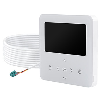 Front view of LG Commercial Air Conditioning Wired Remote Control - AKB74855309 AKB74855309