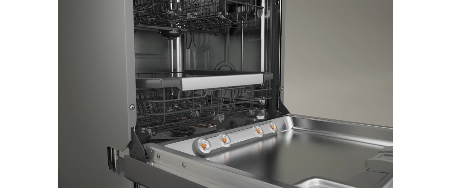 Knife Scissors Holder is installed on the lower rack
