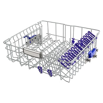 Front view of LG Dishwasher Upper Rack - AHB72929101 AHB72929101