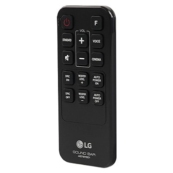 Front view of Soundbar Remote Controller AKB74815301