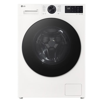 Front view of 11kg AI Direct Drive Washing Machine, Series 5, White F4X5011TWB