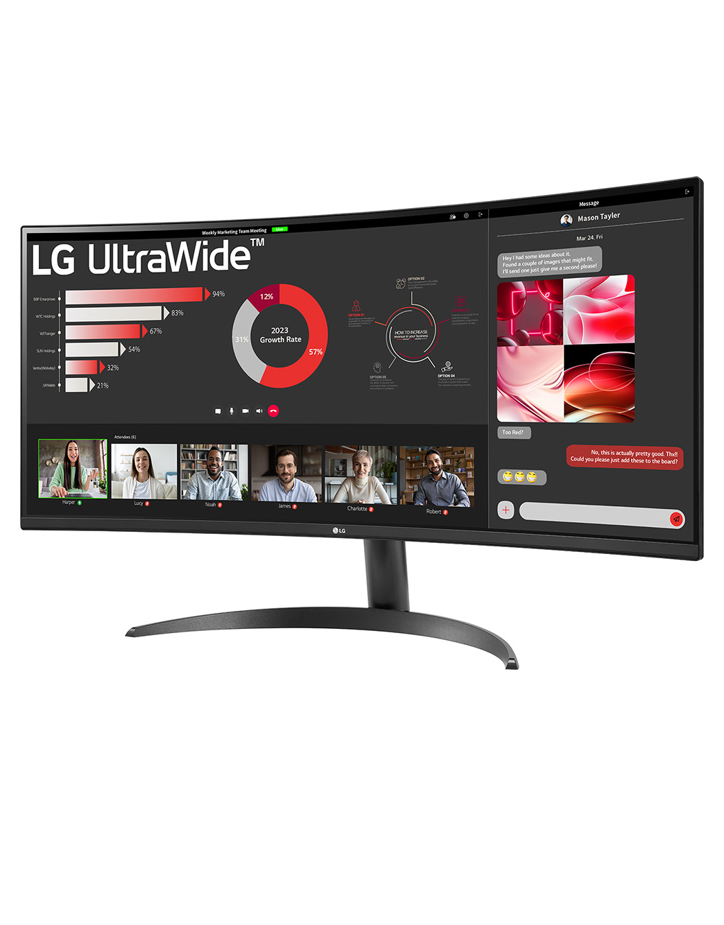 LG UltraWide Monitor 34WP50C 34インチ 34