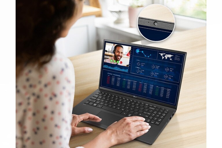 Built-in Webcam & Speakers