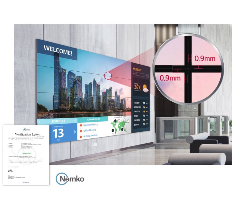 Seamless Large Screens with Extreme-Narrow Bezel
