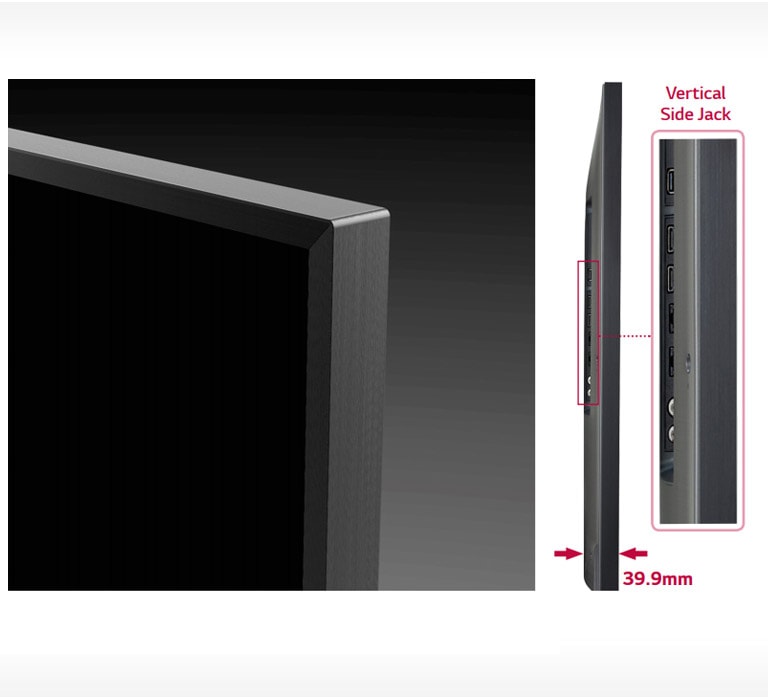 Slim Design & Vertical Side Jack1