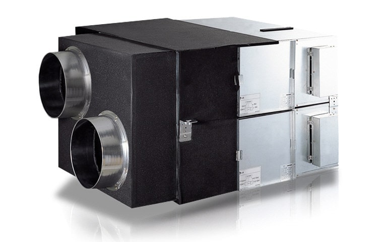 Front view of ERV Heat Recovery Ventilation System (1500 CMH) LZ-H150GBA5