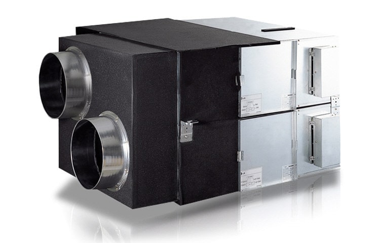 Front view of ERV Heat Recovery Ventilation System (2000 CMH) LZ-H200GBA5