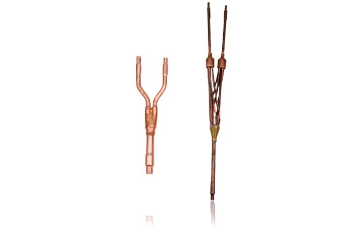 Front view of Y Branch Pipe ARCNB31