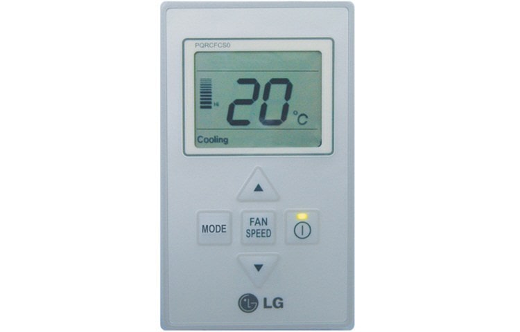 Front view of Wired Remote Control (Simple Type) PQRCUCS0C