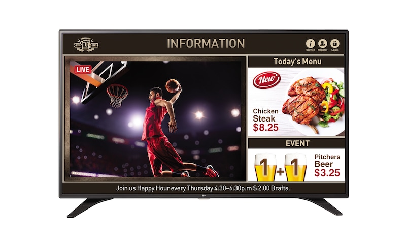 LG LW540S Series, 43LW540S