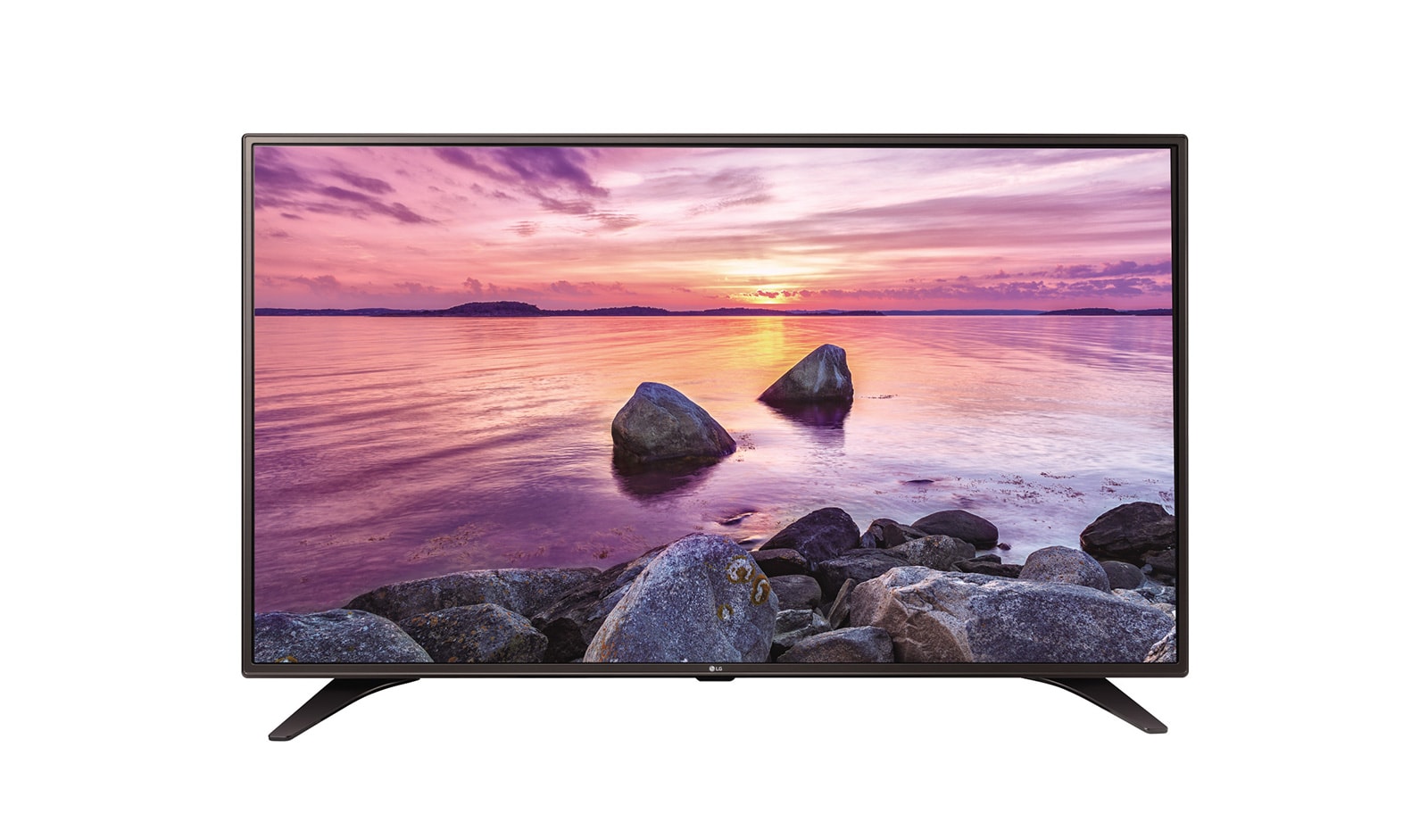 Front view of 55&#34; TV Signage 55LV340C