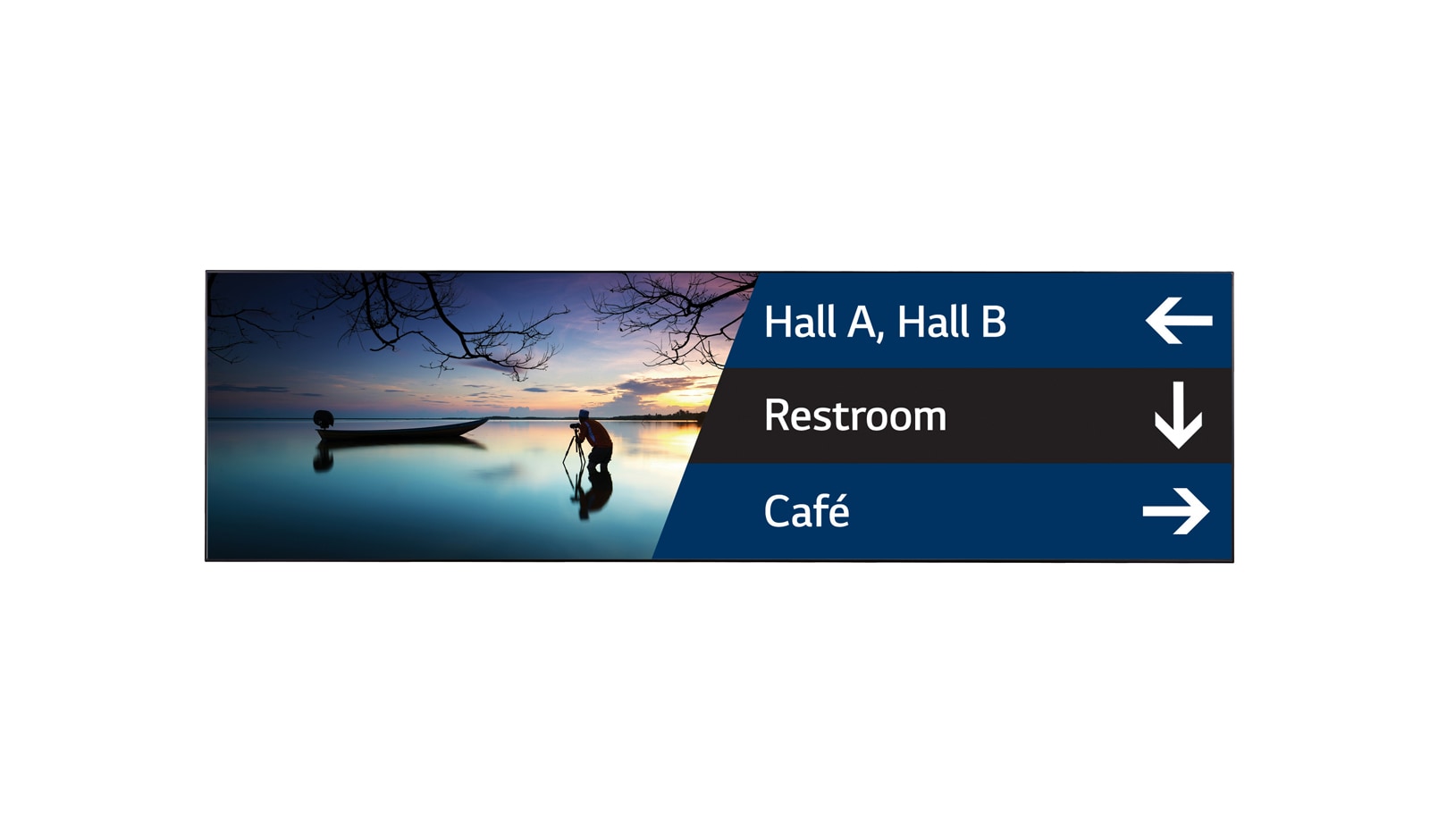 Front view of Ultra Stretch Signage 88BH7D-B