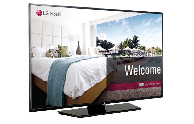 Front view of 60&#34; Commercial TV 60LX341C