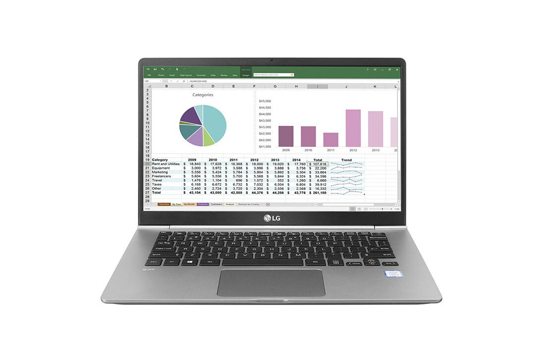 LG 14" Ultra-Lightweight Mobile Thin Client Intel Core i3-7100U / Intel Celeron 3965U, 14ZT980