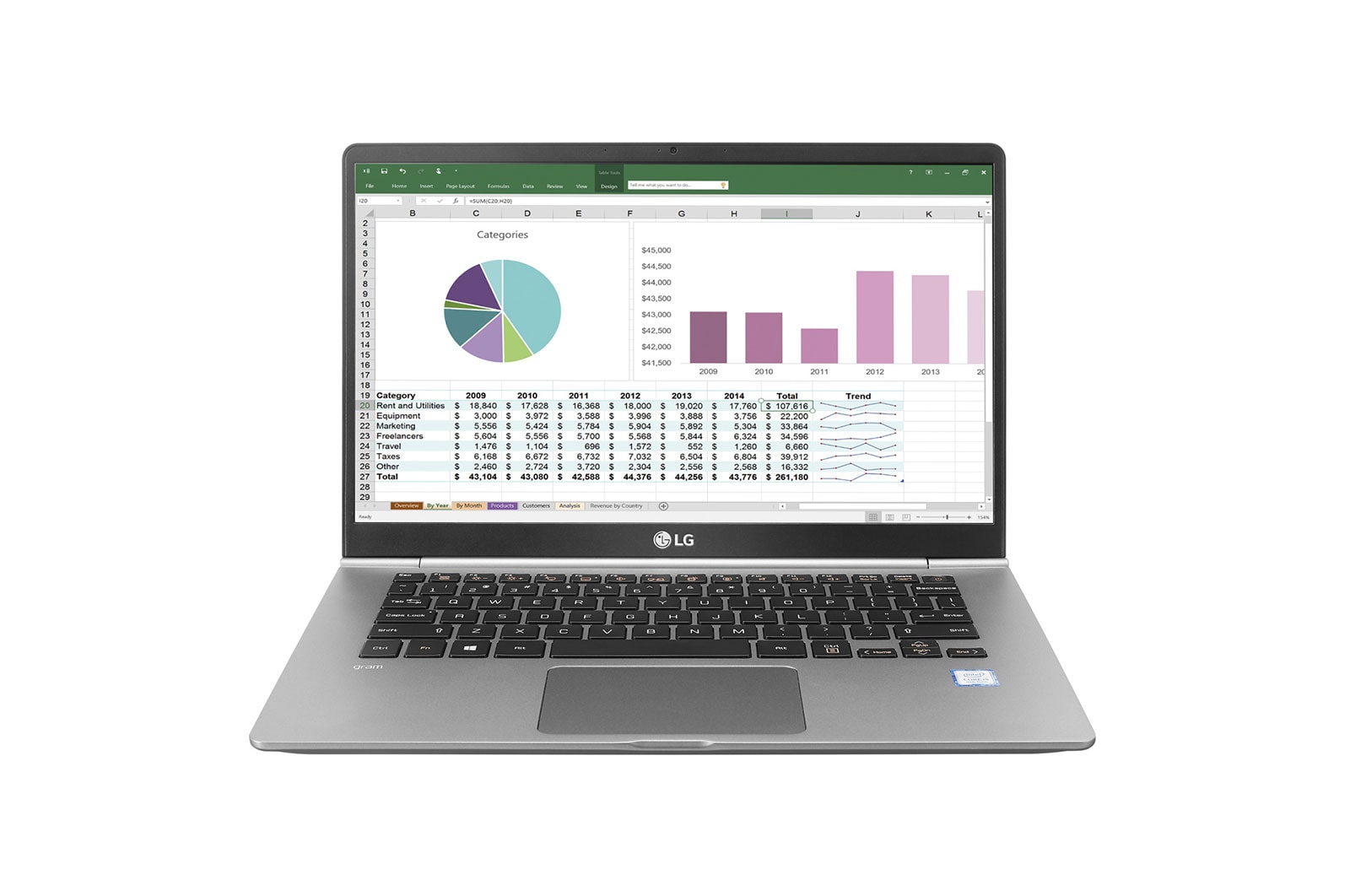 Front view of 14&#34; Ultra-Lightweight Mobile Thin Client Intel Core i3-7100U / Intel Celeron 3965U 14ZT980