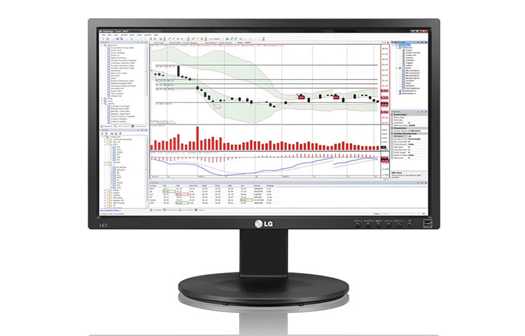 Front view of 23.8&#34; FHD LG B2B Monitor 24MB35PH 24MB35PH