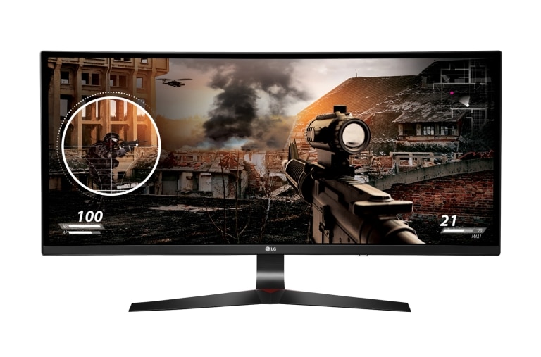 Front view of 34&#34; 21:9 Curved UltraWide™ UW-FHD Monitor for Gaming 34UC79G-B