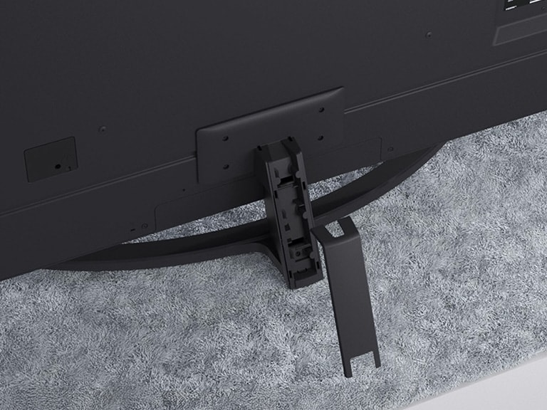 Watch the step-by-step video tutorial to learn how to attach and adjust the stand for your LG UHD AI ThinQ 4K UT81 Smart TV.
