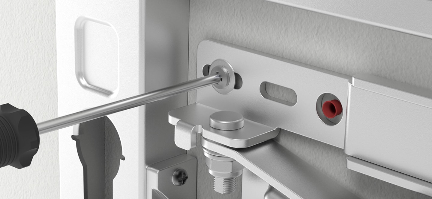 Set up your LG OLED evo AI G5 4K Smart TV with the supplied wall bracket for a safe and tidy installation.	