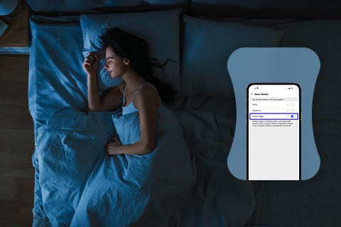 Schedule uninterrupted deep sleep