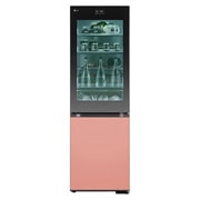 Front view of Tall Fridge Freezer with LED & InstaView (gbg719mdnn)