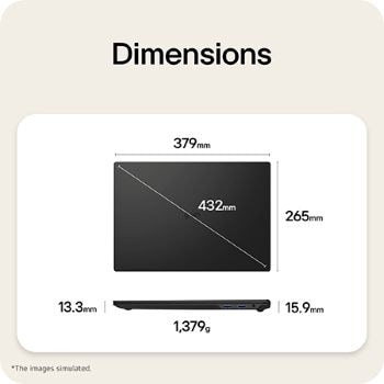 The image highlights the side ports of a laptop, including HDMI, USB 3.2, USB 4 Type-C (Thunderbolt™ 4), and an HP/MIC combo jack, enabling simple plug-and-play connectivity for charging, data transfer, and external displays without a docking station.