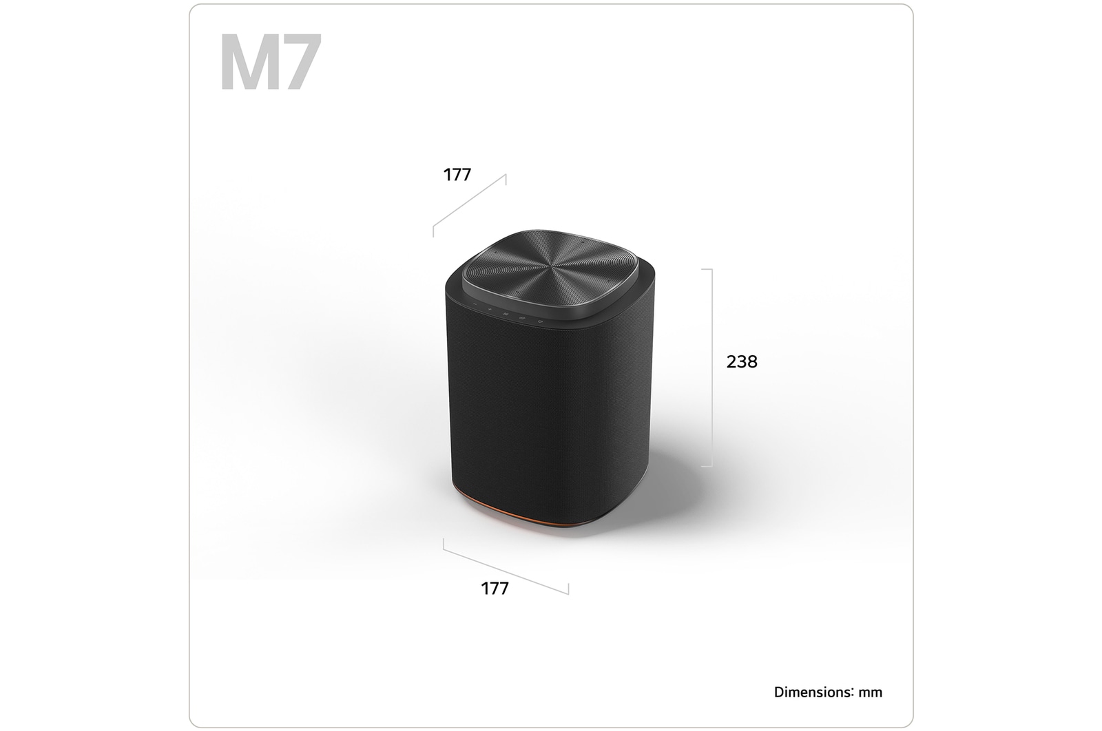 LG Sound Suite M7: 2.1.1 Wireless Speaker with Spatial Sound & Dolby Atmos Flex Connect, M7
