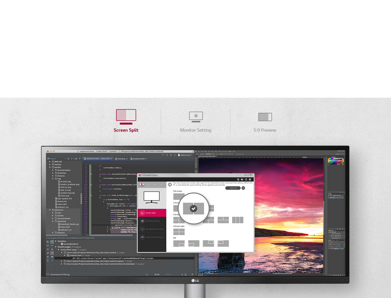 29” UltraWide FHD IPS Monitor - 29WK600 | LG UK