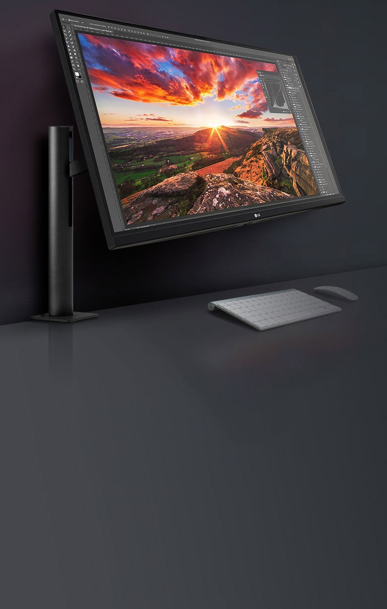 LG UltraFine™ Display Ergo: Designed Around You