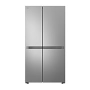 Front view of 662L NatureFRESH Side-By-Side Refrigerator Prime Silver (GSBC40PYPE)