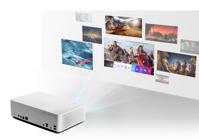 LG Cinebeam 4K 1500 Lumen Projector - HU70LS | LG UK