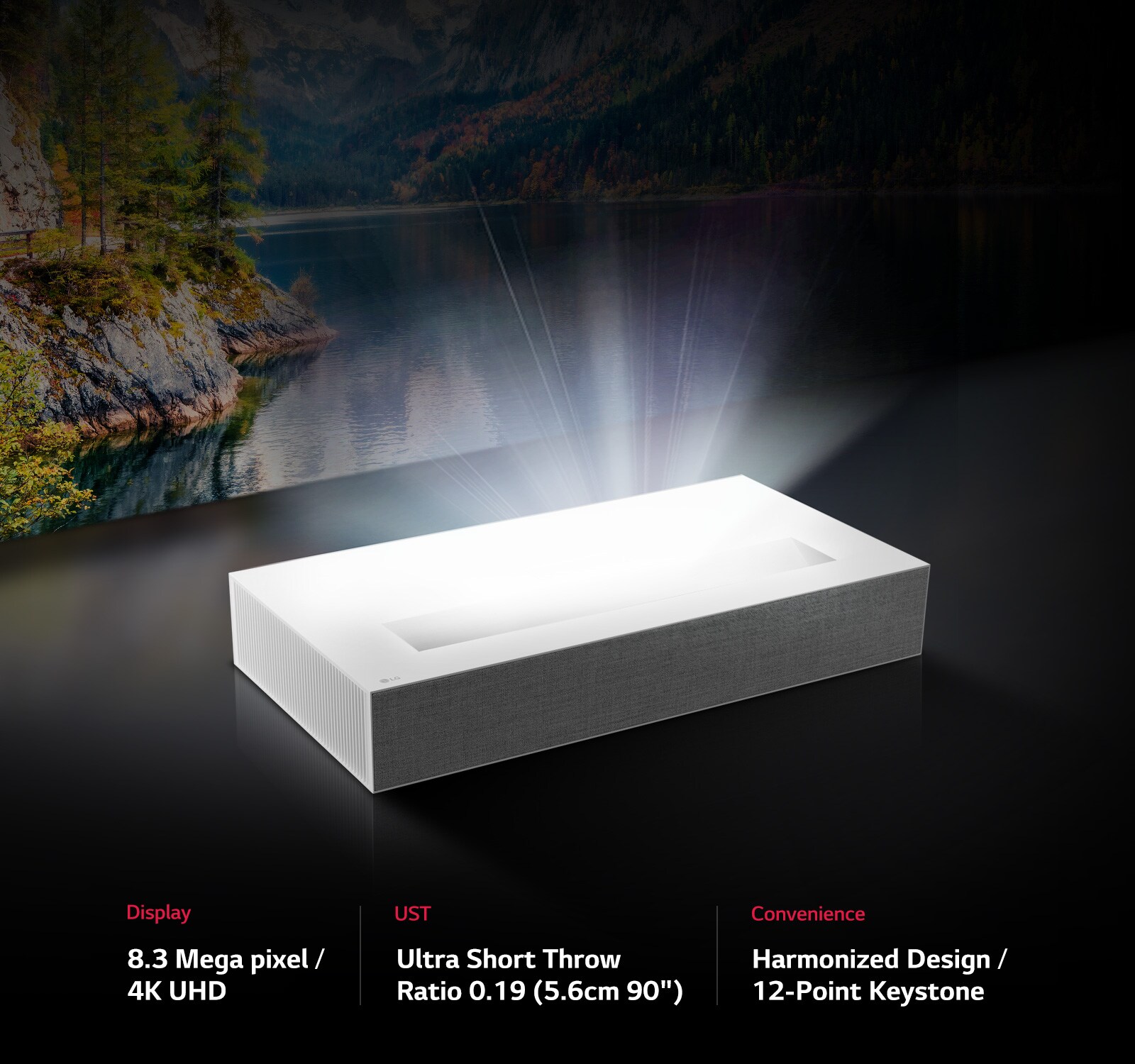 LG CineBeam 4K UHD 2700 Lumen Projector | HU85LS | LG UK