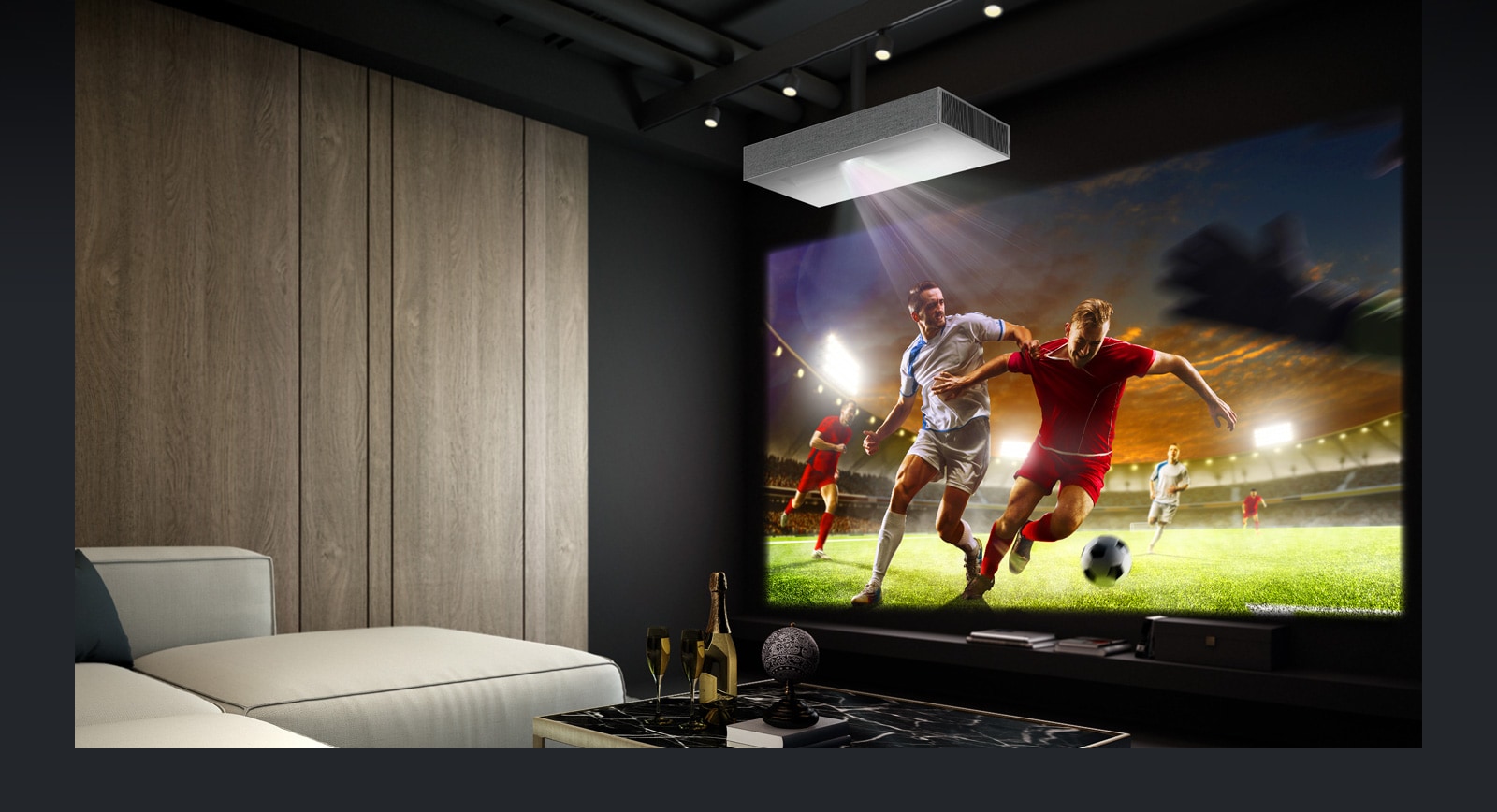 LG CineBeam 4K UHD 2700 Lumen Projector | HU85LS | LG UK