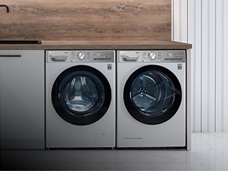 Washer and dryer