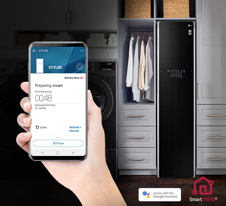Download Tailor-made cycles, Control LG styler remotely.1