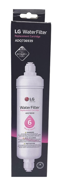 LG Fridge water filter - 6 month replacement - ADQ73693901, ADQ73693901.ACC