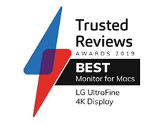 Trusted Reviews AWARDS 2019 - BEST Monitor for Macs1