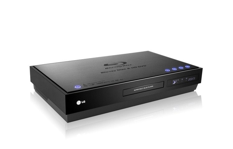 Front view of SMB (Super Multi Blue): Blu-ray &#43; HD-DVD Player BH100