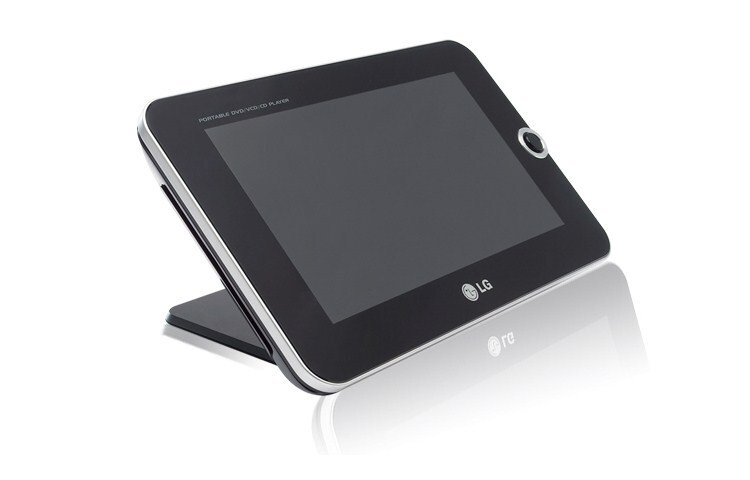 Front view of LG Portable DVD Player and Photo Frame DP391B