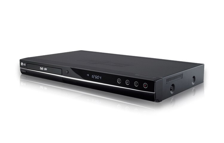 Front view of LG digital TV DVD recorder DRT389H