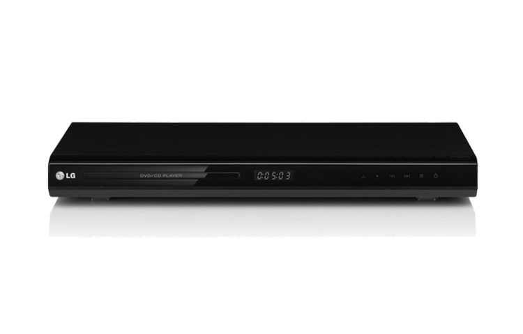 Front view of The LG DVX640 is ideal for those looking for an affordable way to enjoy their DVD collection. DVX640
