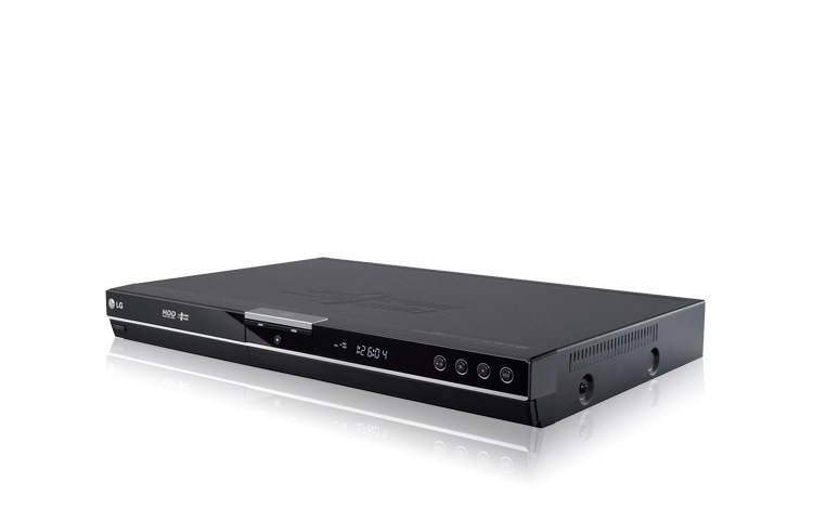 Front view of LG Digital TV Recorder with 160GB Hard Disk Drive and DVD Recorder RHT397H