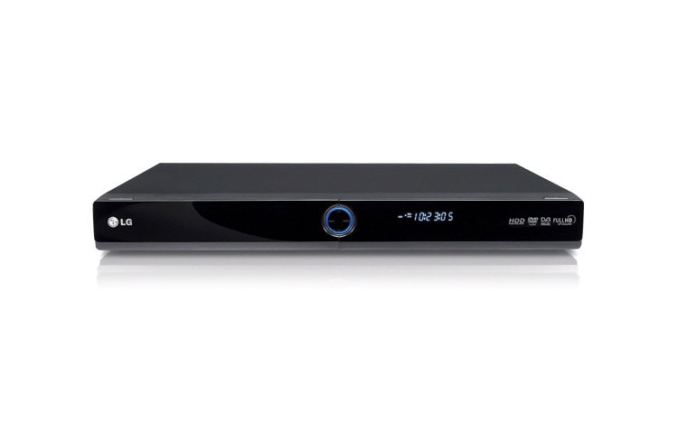 Front view of LG RHT599 digital TV recorder with 500Gb hard drive and DVD burner RHT599H